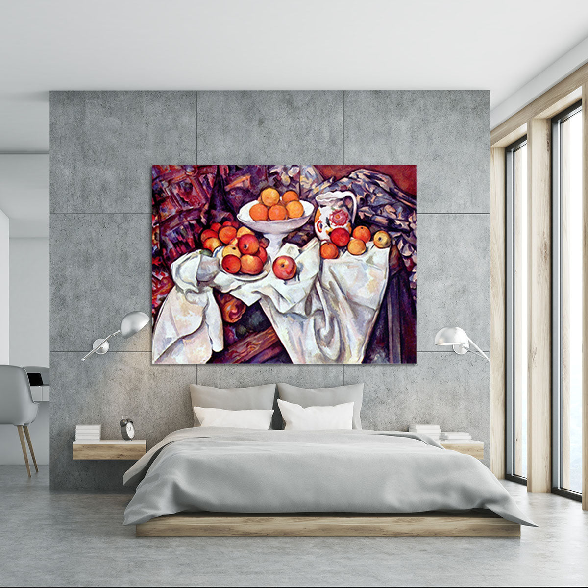 Still Life with Apples and Oranges by Cezanne Canvas Print or Poster - Canvas Art Rocks - 5