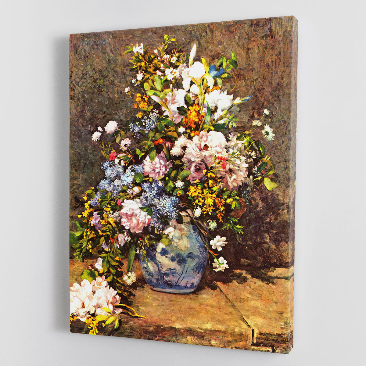 Still life with large vase by Renoir Canvas Print or Poster - Canvas Art Rocks - 1