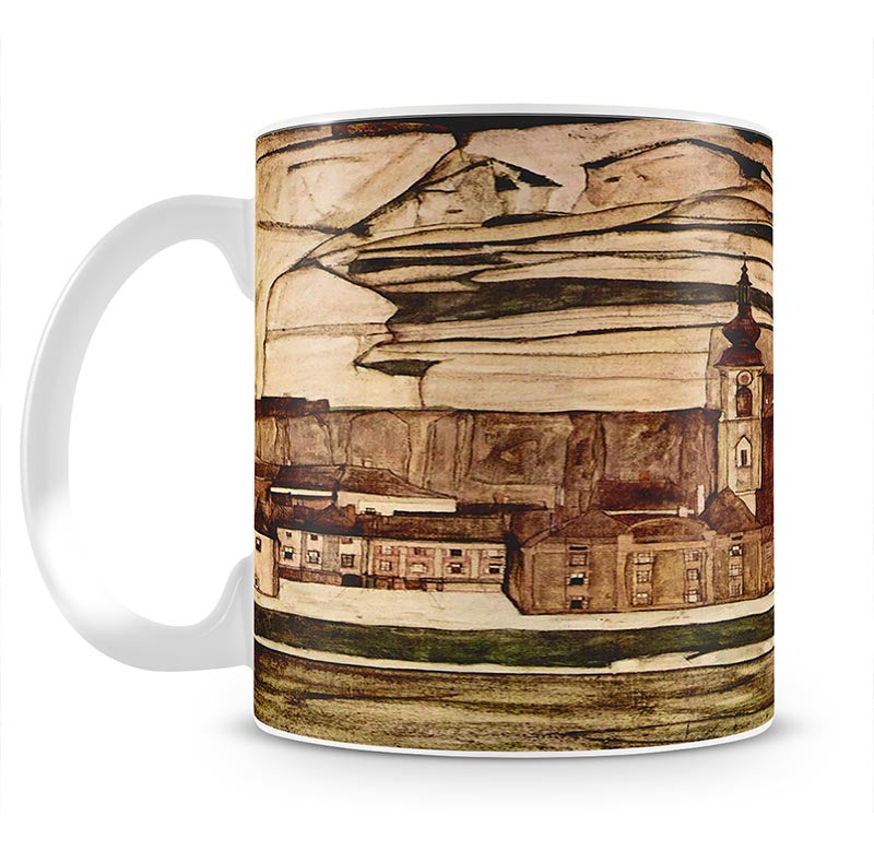 Stone on the Danube II by Egon Schiele Mug - Canvas Art Rocks - 1