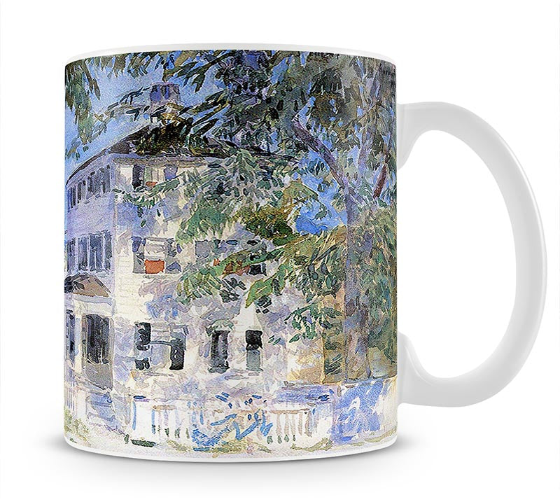 Street in Portsmouth by Hassam Mug - Canvas Art Rocks - 1
