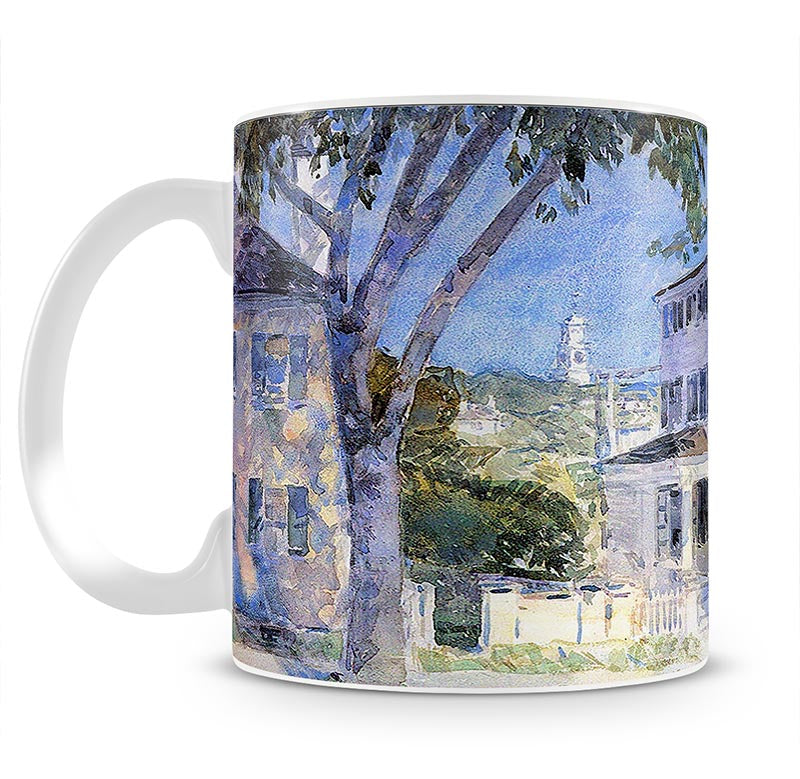 Street in Portsmouth by Hassam Mug - Canvas Art Rocks - 1