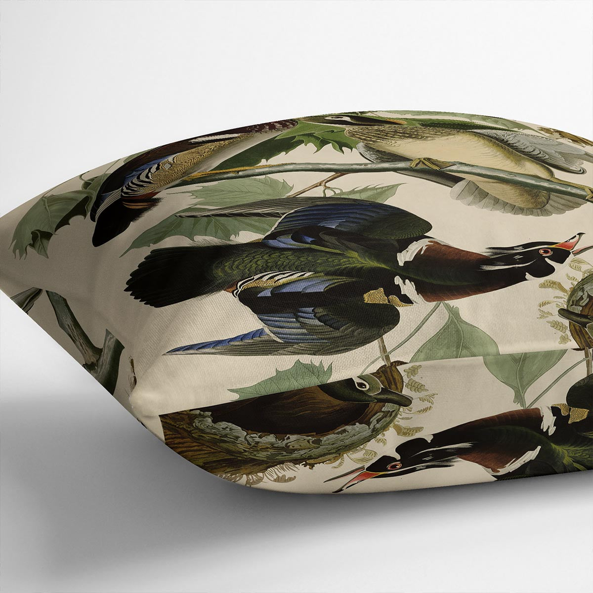 Summer Duck by Audubon Cushion