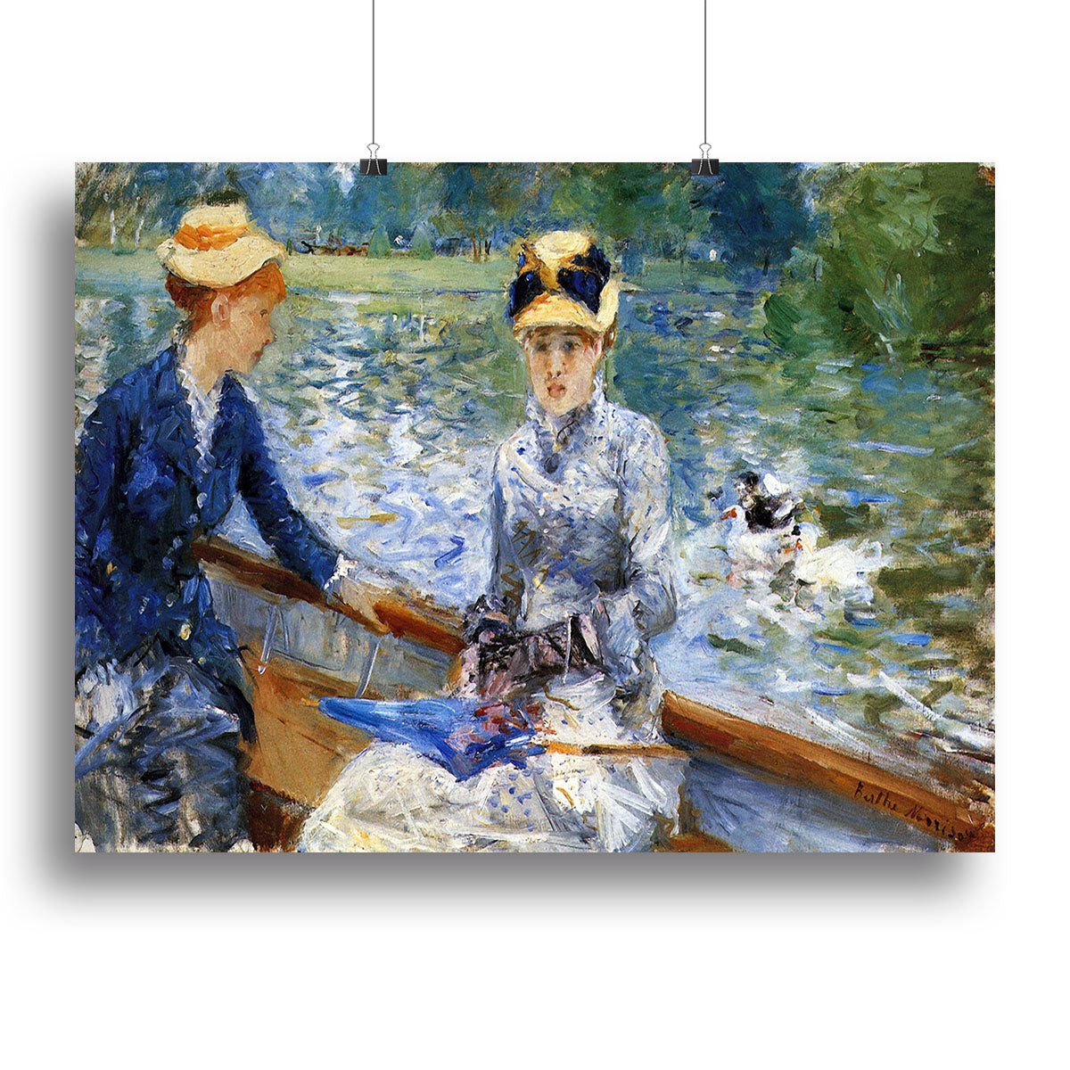 Summer day by Renoir Canvas Print or Poster - Canvas Art Rocks - 2