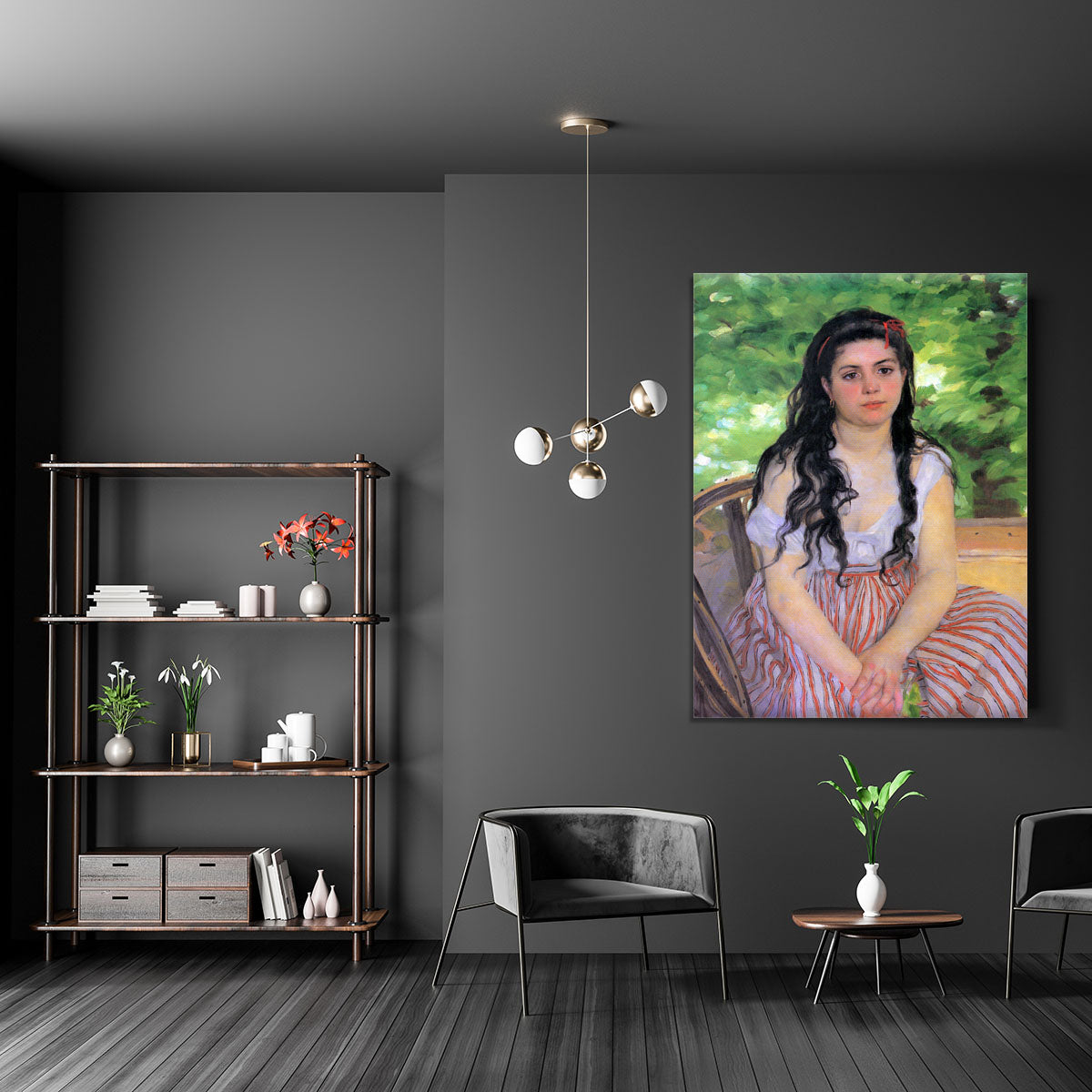 Summertime study by Renoir Canvas Print or Poster - Canvas Art Rocks - 5