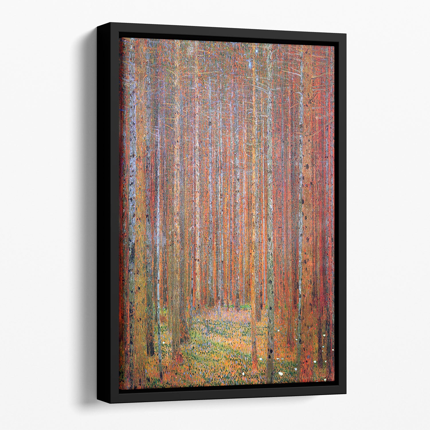 Tannenwald I by Klimt Floating Framed Canvas