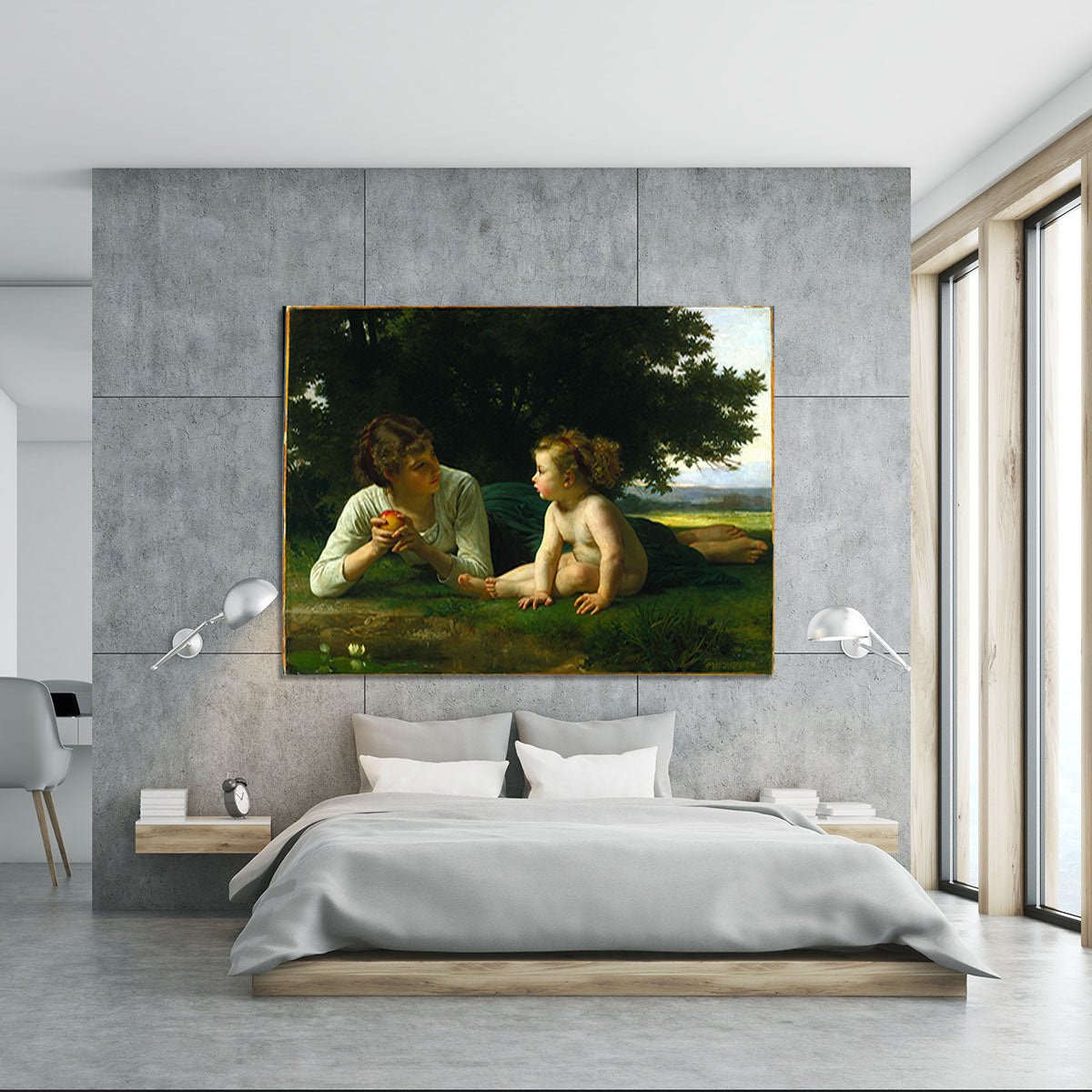 Temptation By Bouguereau Canvas Print or Poster - Canvas Art Rocks - 5