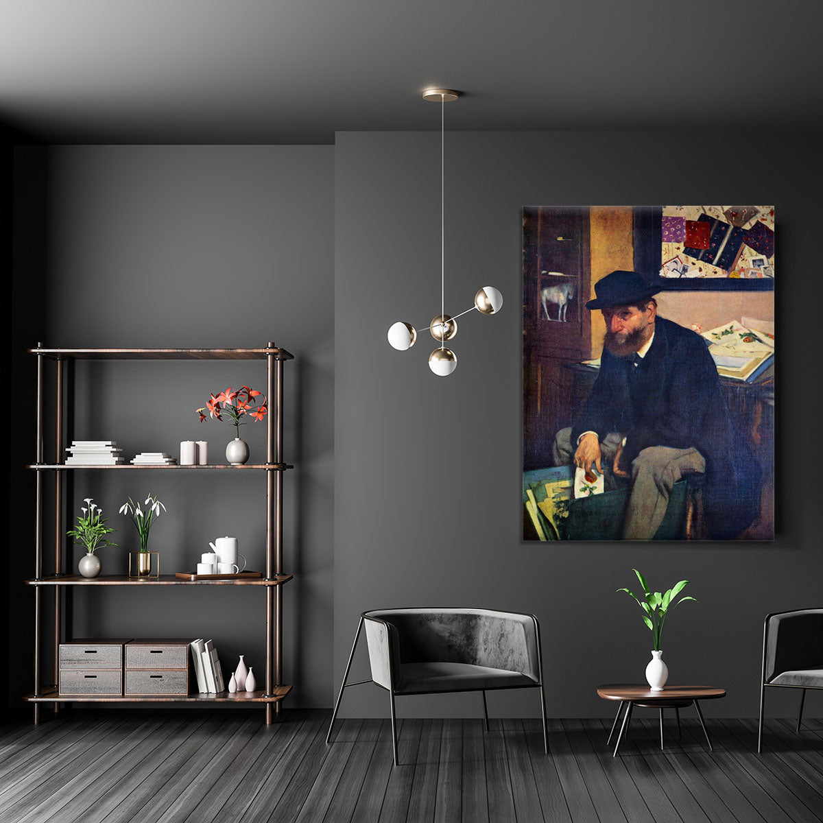 The Amateur by Degas Canvas Print or Poster - Canvas Art Rocks - 5