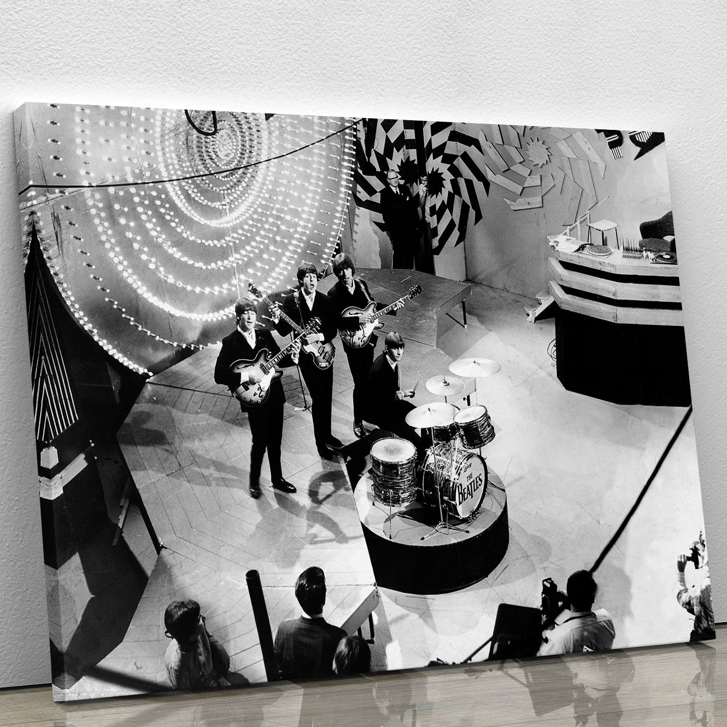 The Beatles on Top of the Pops Canvas Print or Poster - Canvas Art Rocks - 1