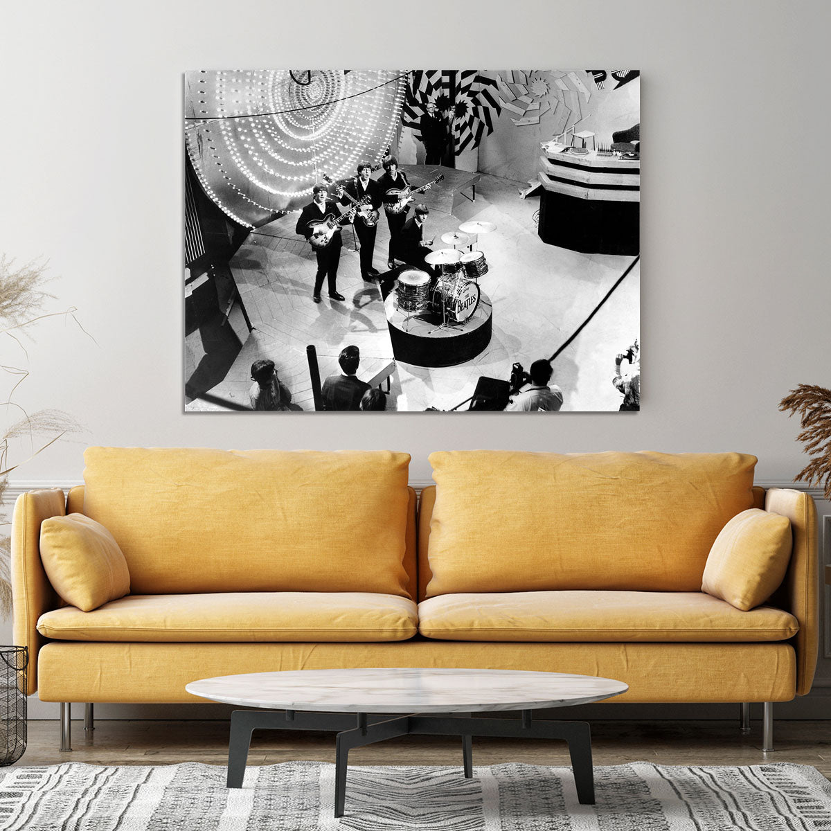 The Beatles on Top of the Pops Canvas Print or Poster - Canvas Art Rocks - 4