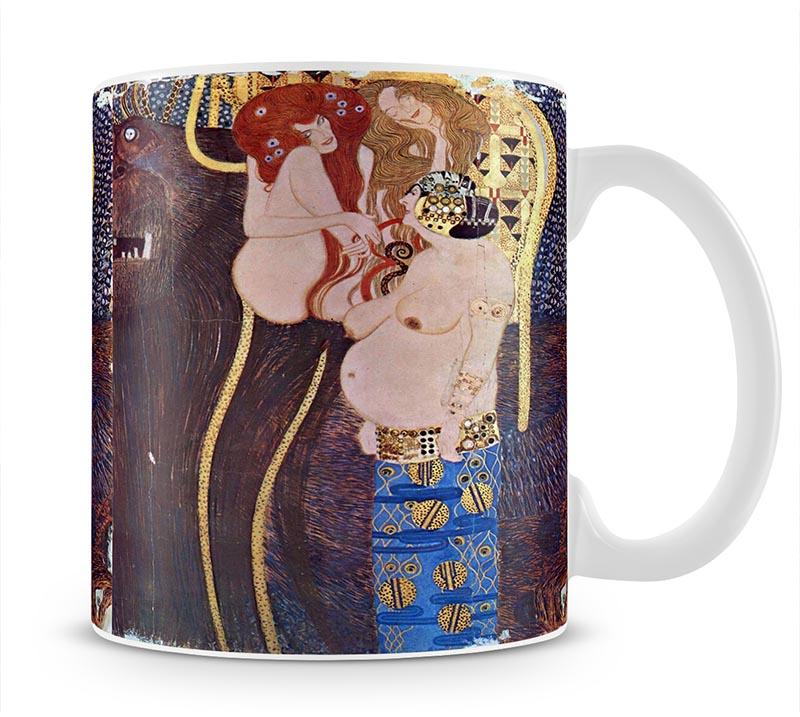 The Beethoven Freize 2 by Klimt Mug - Canvas Art Rocks - 1