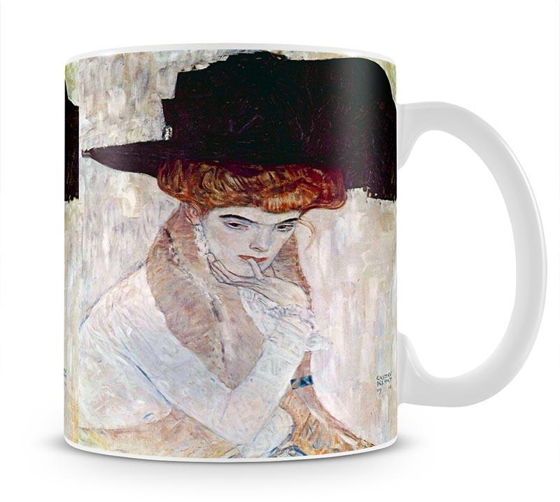 The Black Hat by Klimt Mug - Canvas Art Rocks - 1