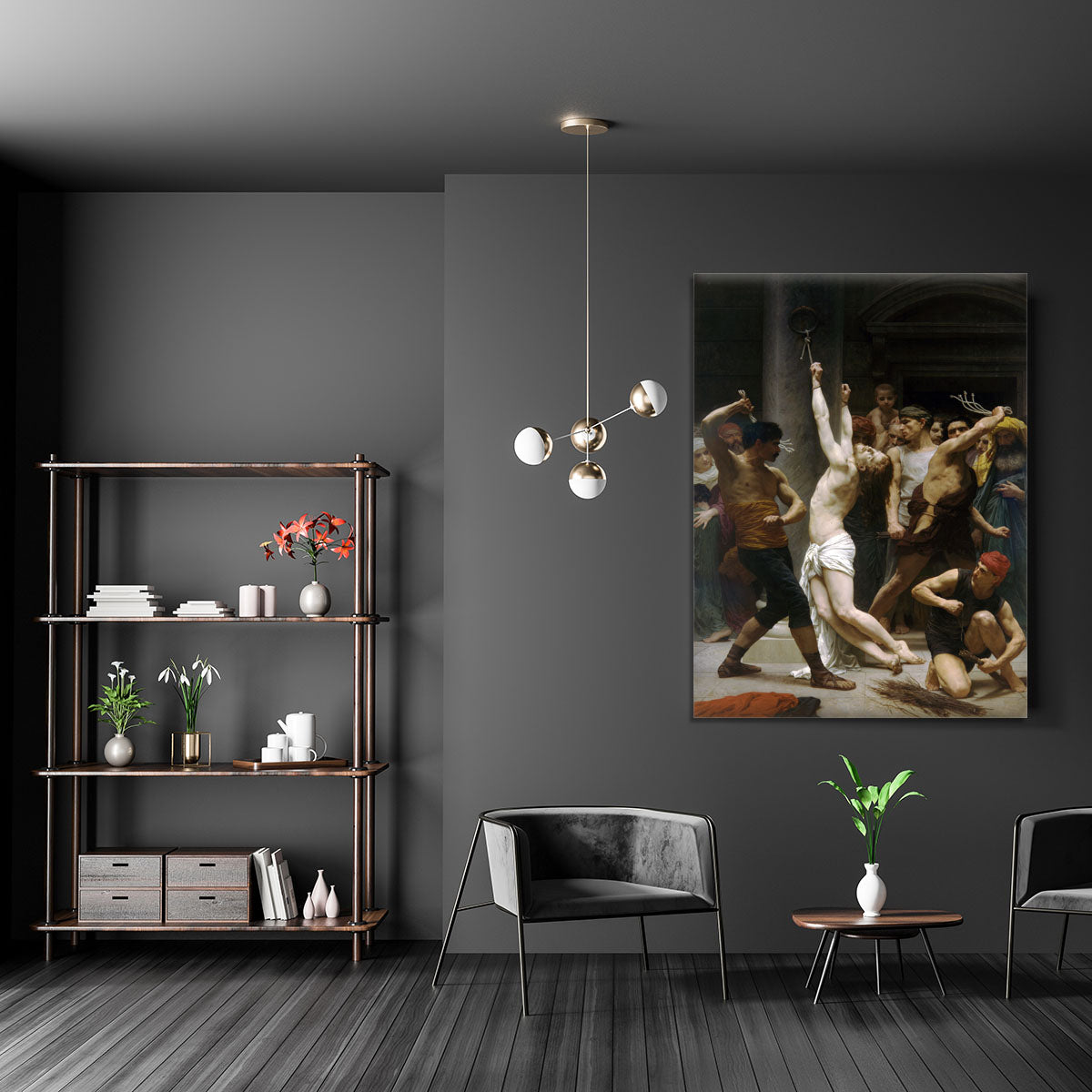 The Flagellation of Our Lord Jesus Christ By Bouguereau Canvas Print or Poster - Canvas Art Rocks - 5