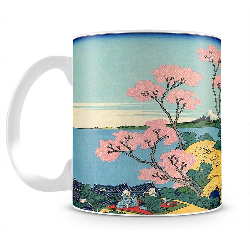 The Fuji from Gotenyama by Hokusai Mug - Canvas Art Rocks - 2