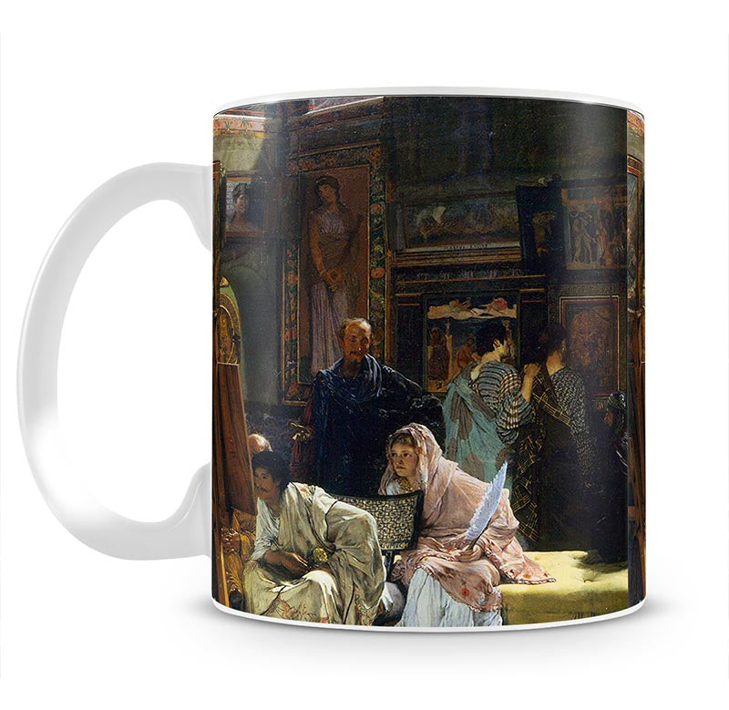 The Gallery by Alma Tadema Mug - Canvas Art Rocks - 1