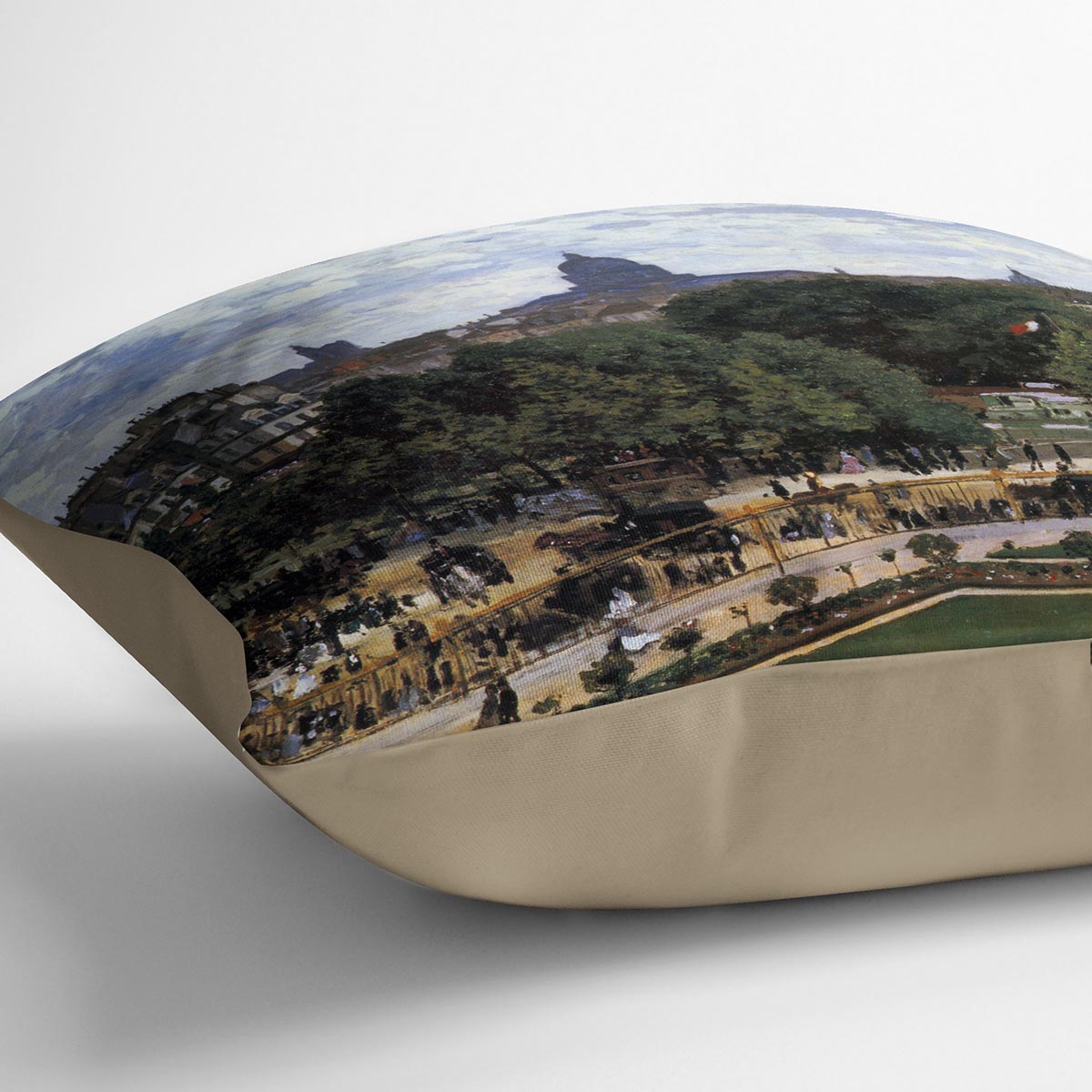 The Garden of the Infanta by Monet Cushion