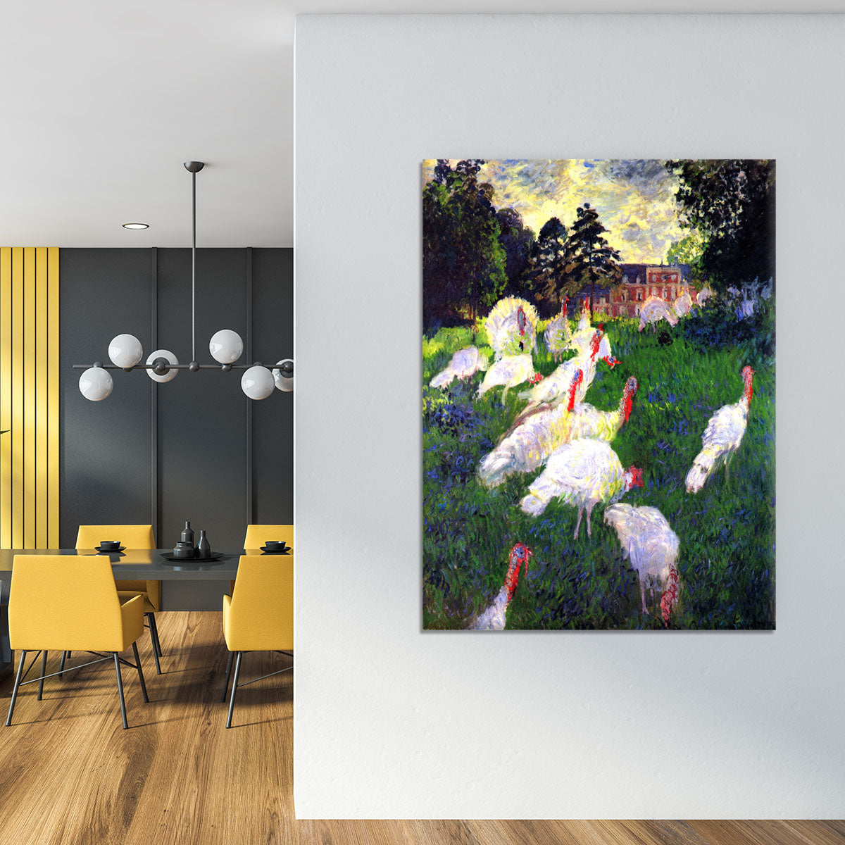 The Gobbler by Monet Canvas Print or Poster - Canvas Art Rocks - 4