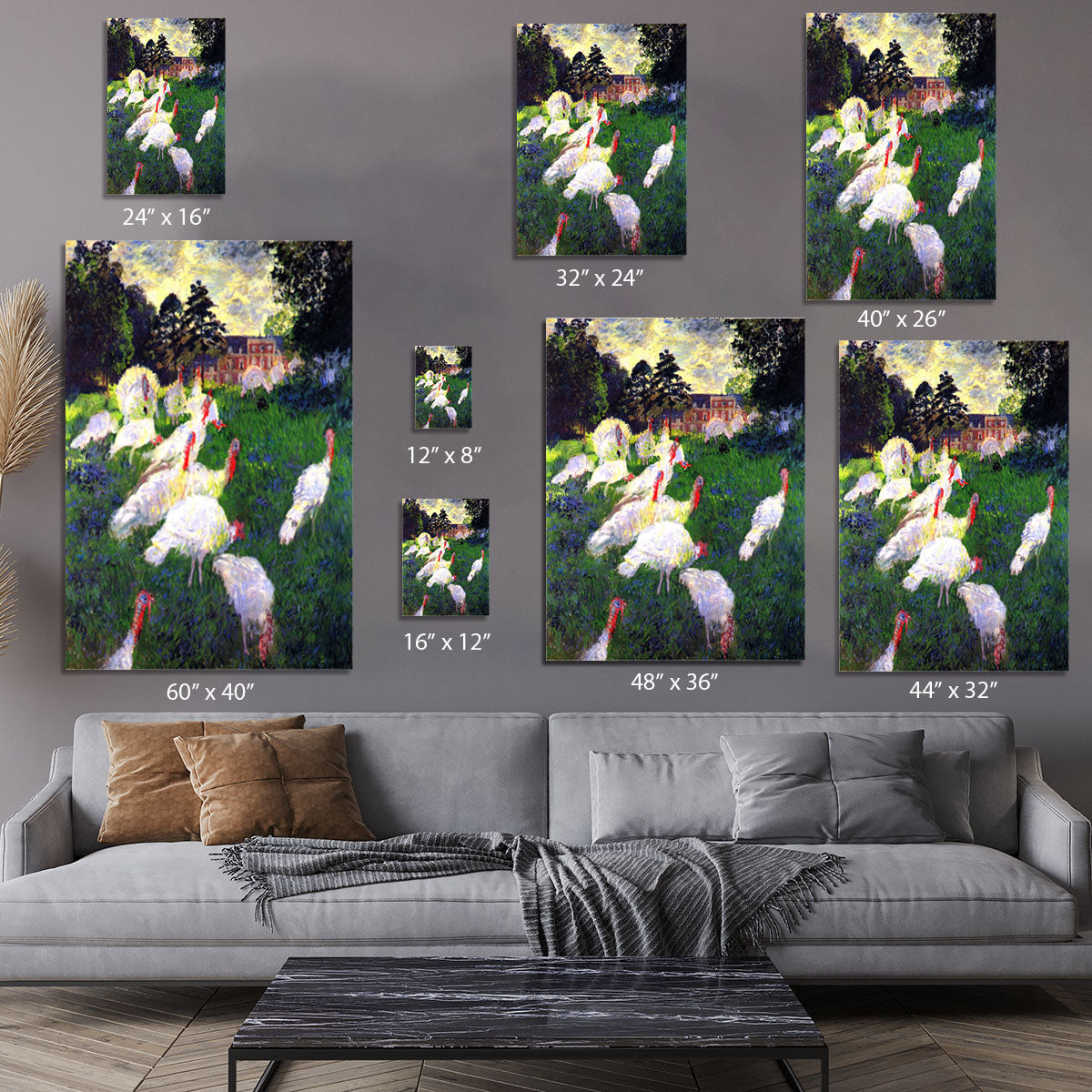 The Gobbler by Monet Canvas Print or Poster - Canvas Art Rocks - 7