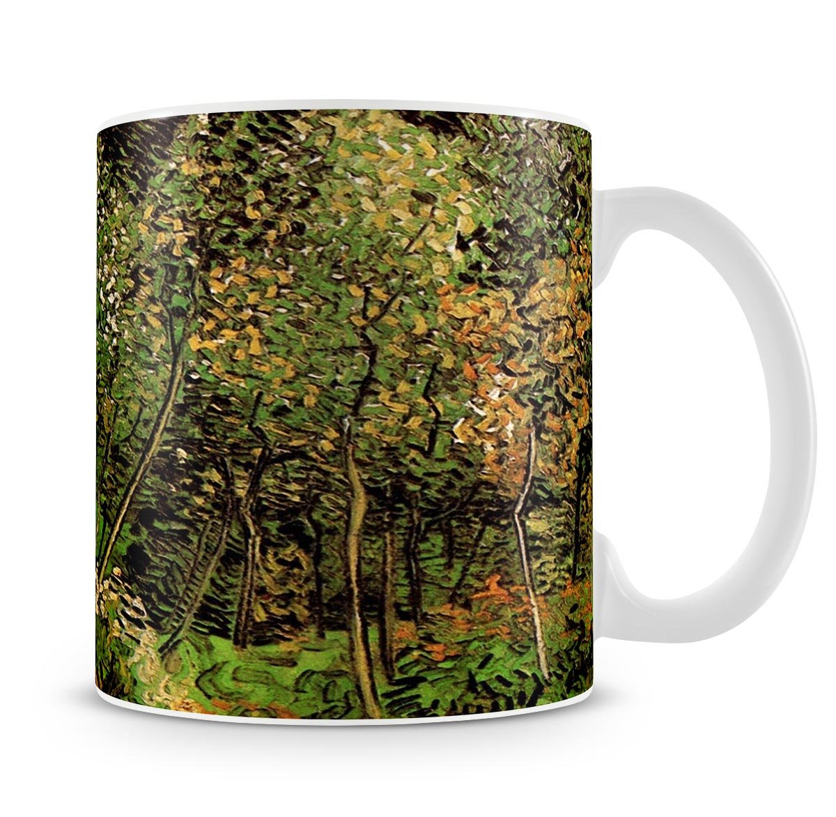 The Grove by Van Gogh Mug - Canvas Art Rocks - 4