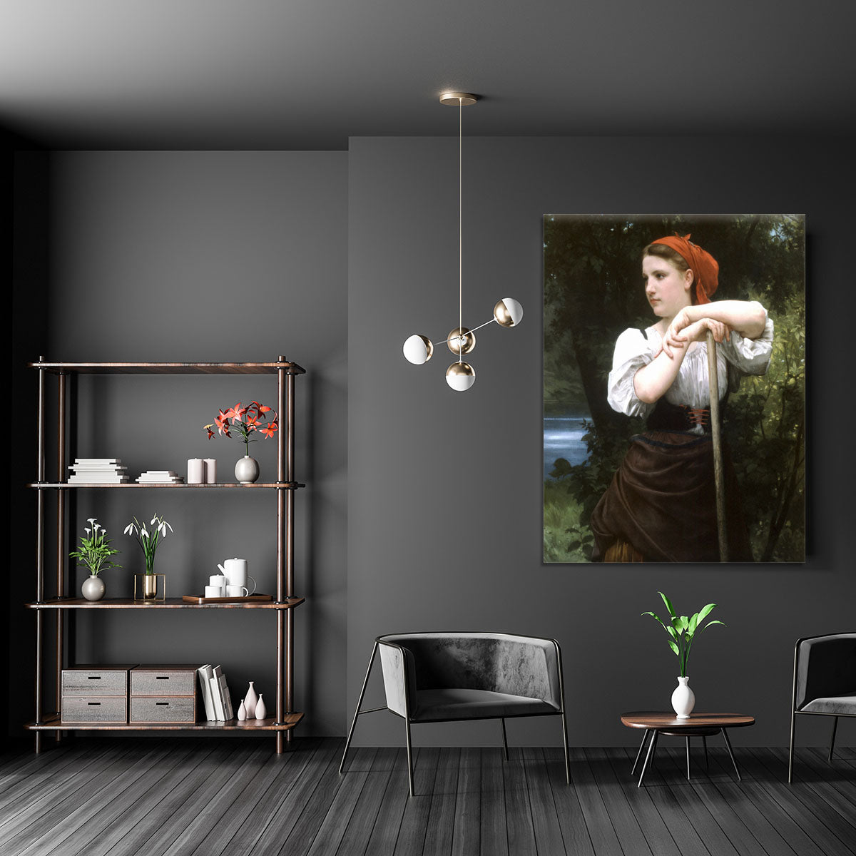 The Haymaker By Bouguereau Canvas Print or Poster - Canvas Art Rocks - 5