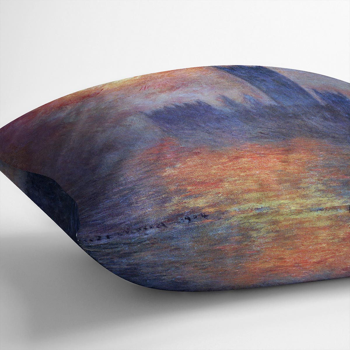 The Houses of Parliament Sunset by Monet Cushion