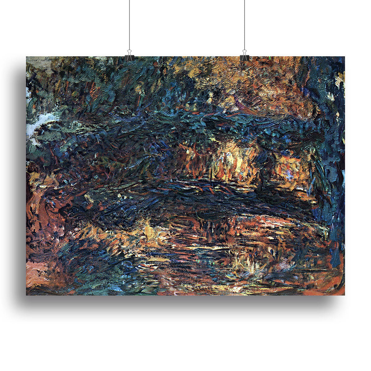 The Japanese Bridge 2 Canvas Print or Poster - Canvas Art Rocks - 2