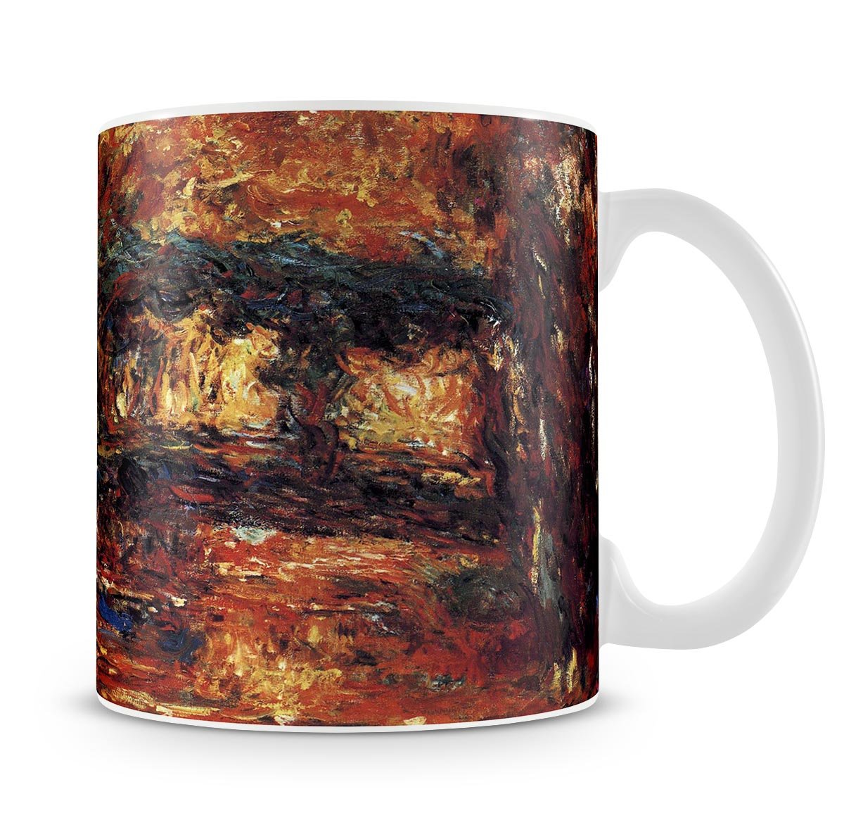 The Japanese Bridge 2 by Monet Mug - Canvas Art Rocks - 4