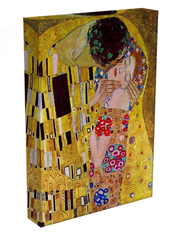 The Kiss by Klimt Canvas Print or Poster - Canvas Art Rocks - 3
