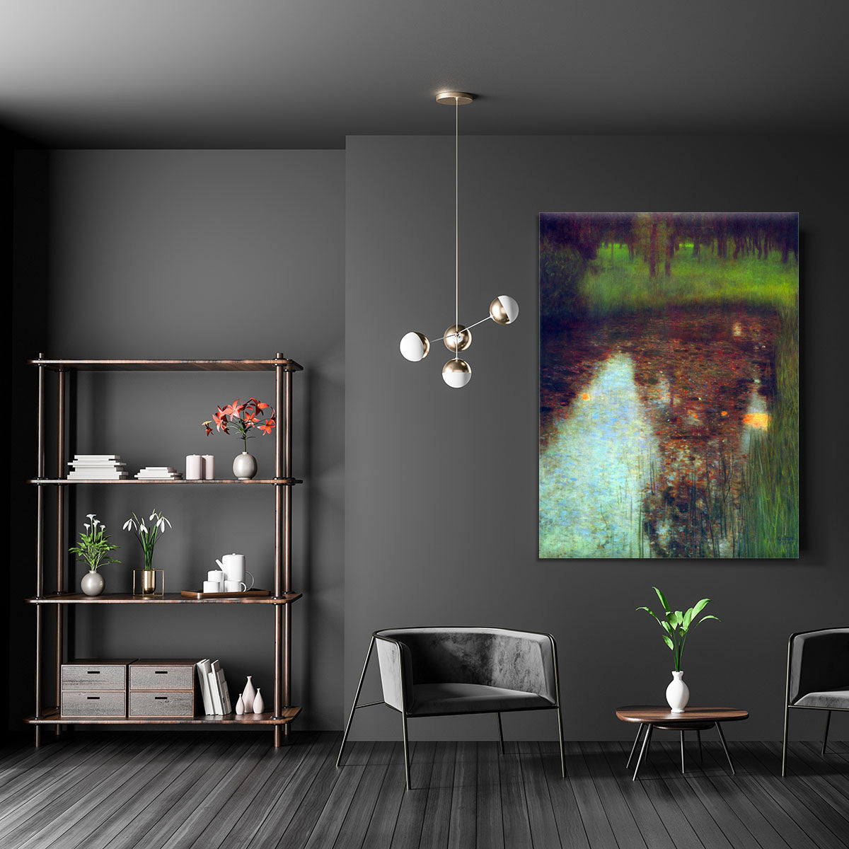 The Marsh by Klimt Canvas Print or Poster - Canvas Art Rocks - 5