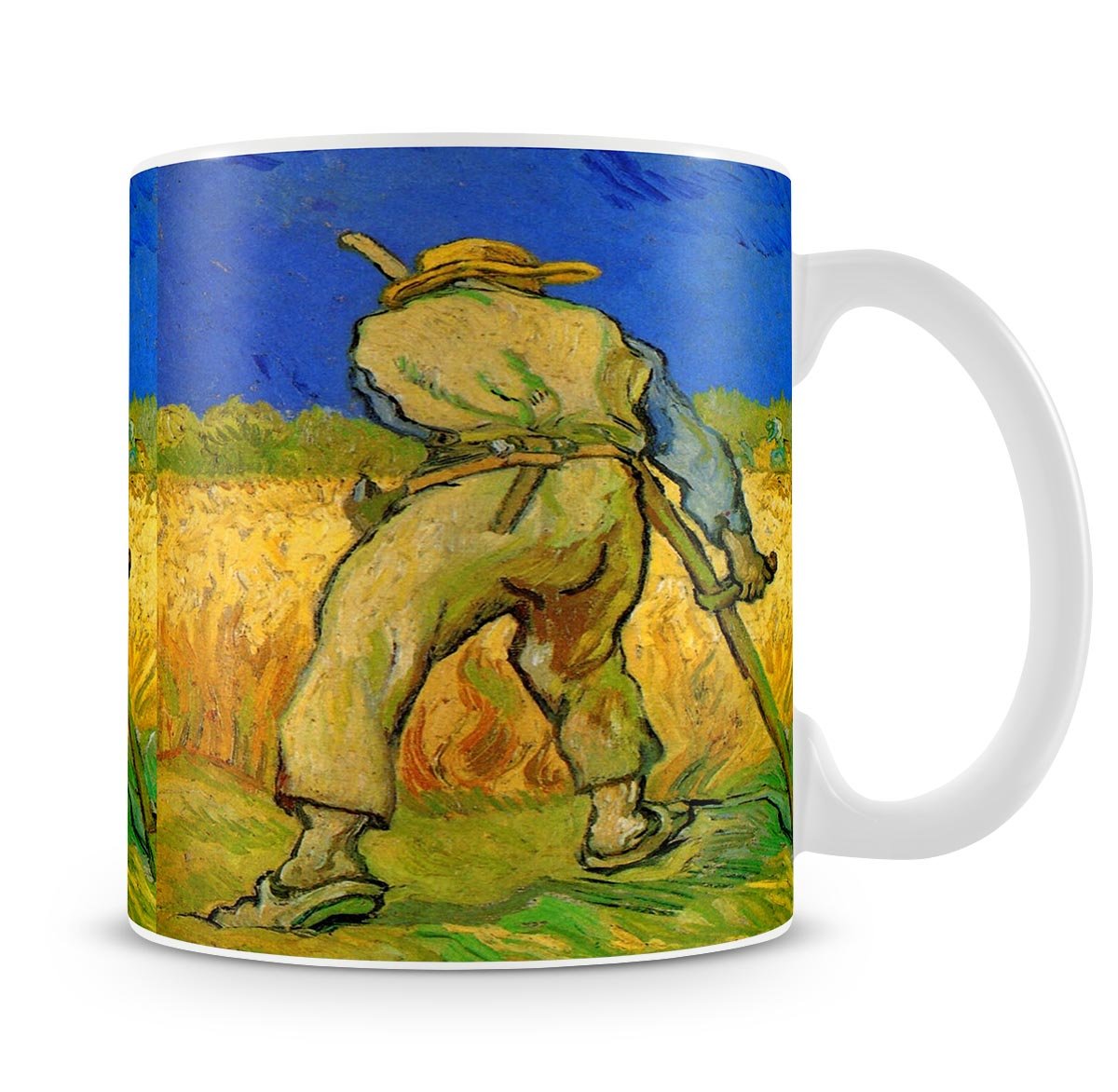 The Reaper by Van Gogh Mug - Canvas Art Rocks - 4