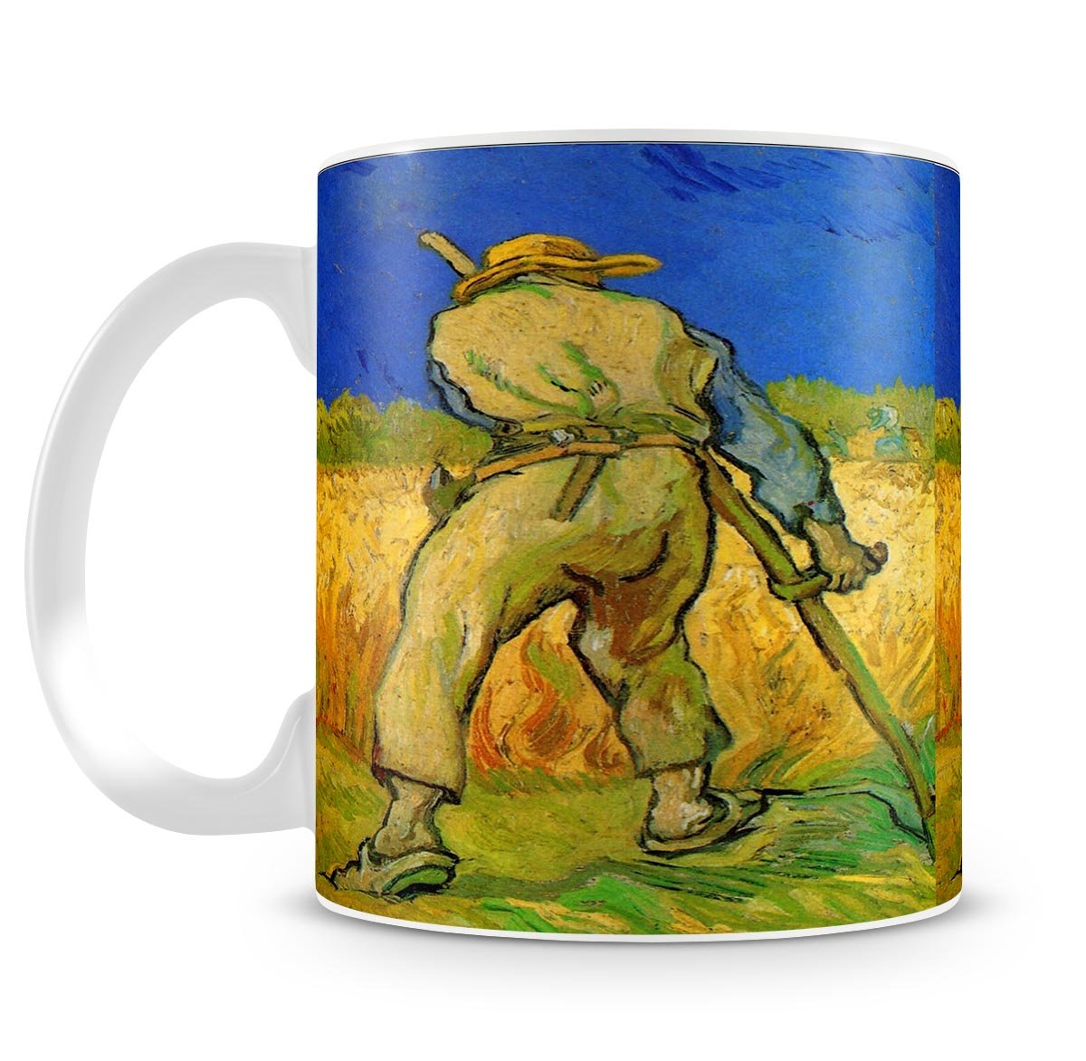The Reaper by Van Gogh Mug - Canvas Art Rocks - 4