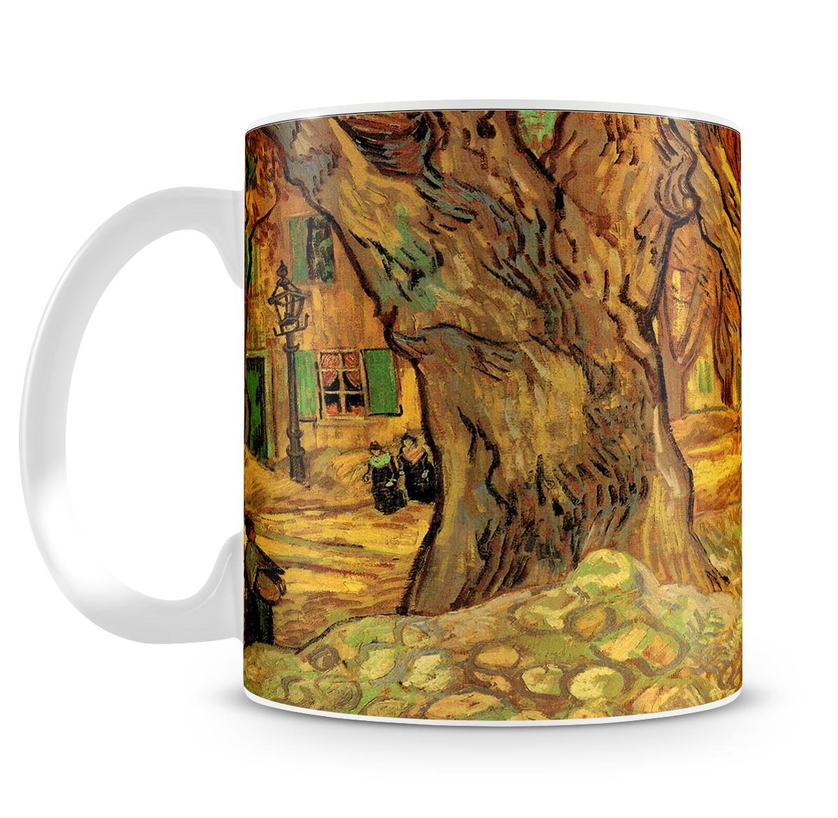 The Road Menders 2 by Van Gogh Mug - Canvas Art Rocks - 4