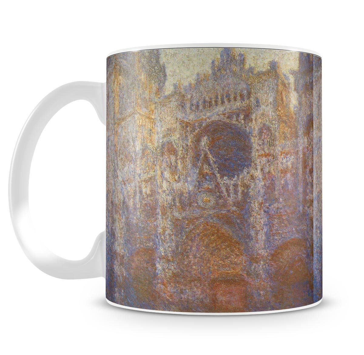 The Rouen Cathedral West facade by Monet Mug - Canvas Art Rocks - 4