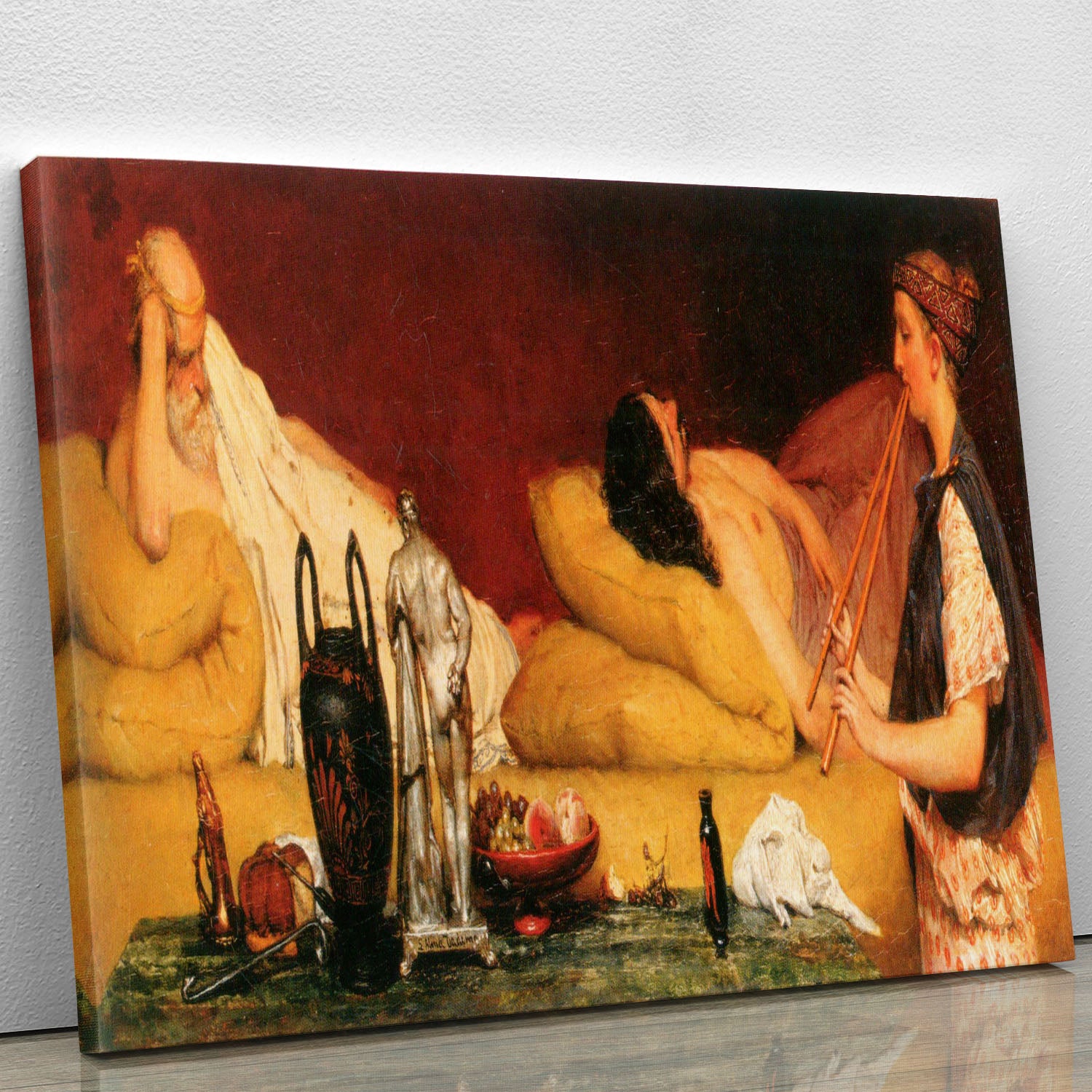The Siesta by Alma Tadema Canvas Print or Poster - Canvas Art Rocks - 1