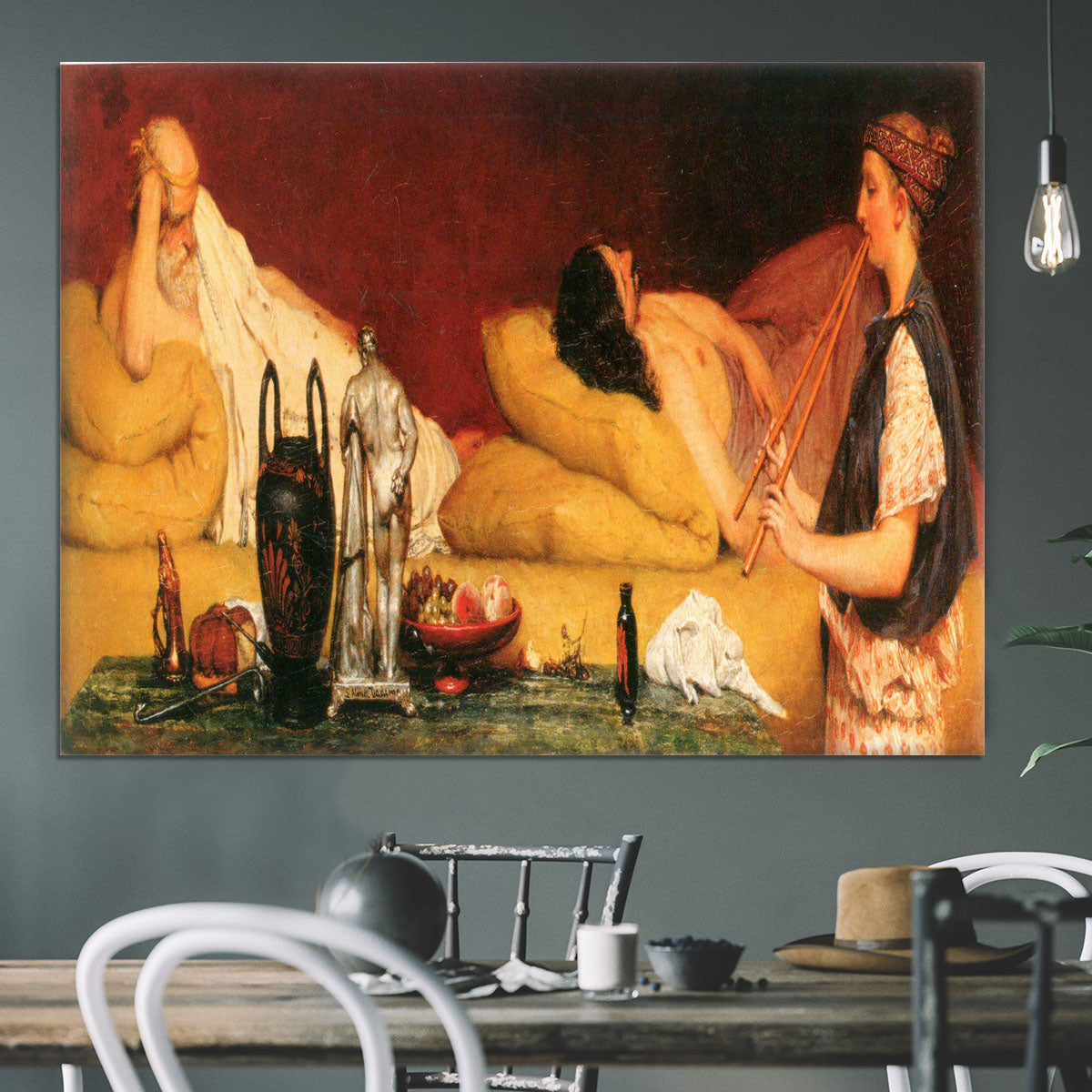 The Siesta by Alma Tadema Canvas Print or Poster - Canvas Art Rocks - 3