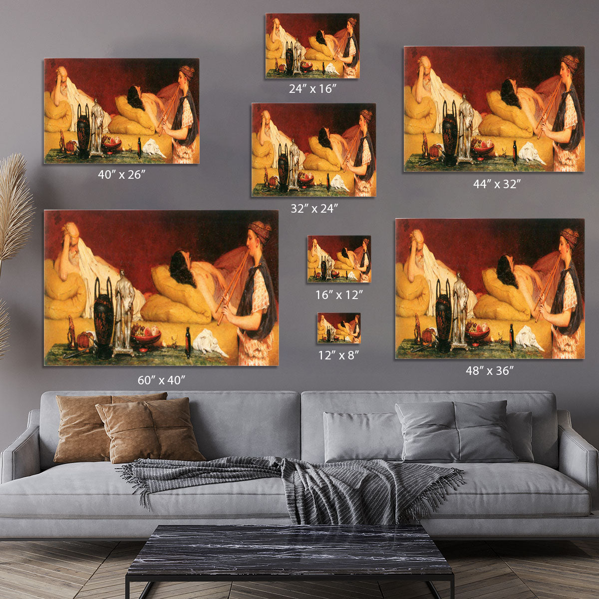 The Siesta by Alma Tadema Canvas Print or Poster - Canvas Art Rocks - 7