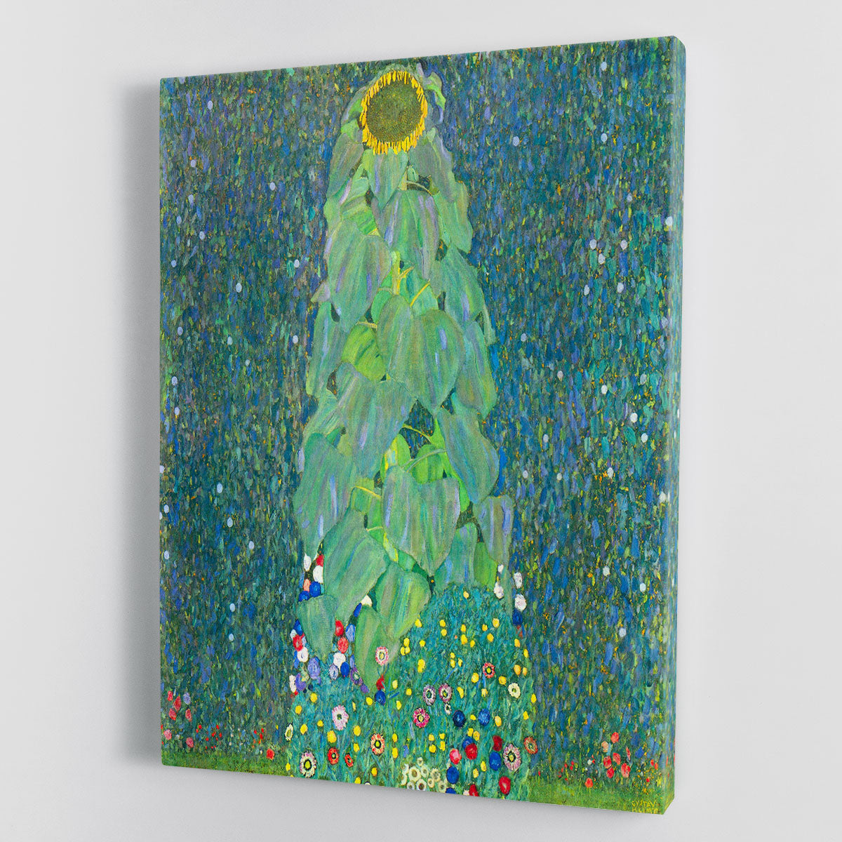 The Sunflower by Klimt Canvas Print or Poster - Canvas Art Rocks - 1