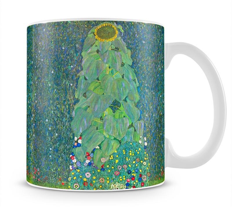The Sunflower by Klimt Mug - Canvas Art Rocks - 1