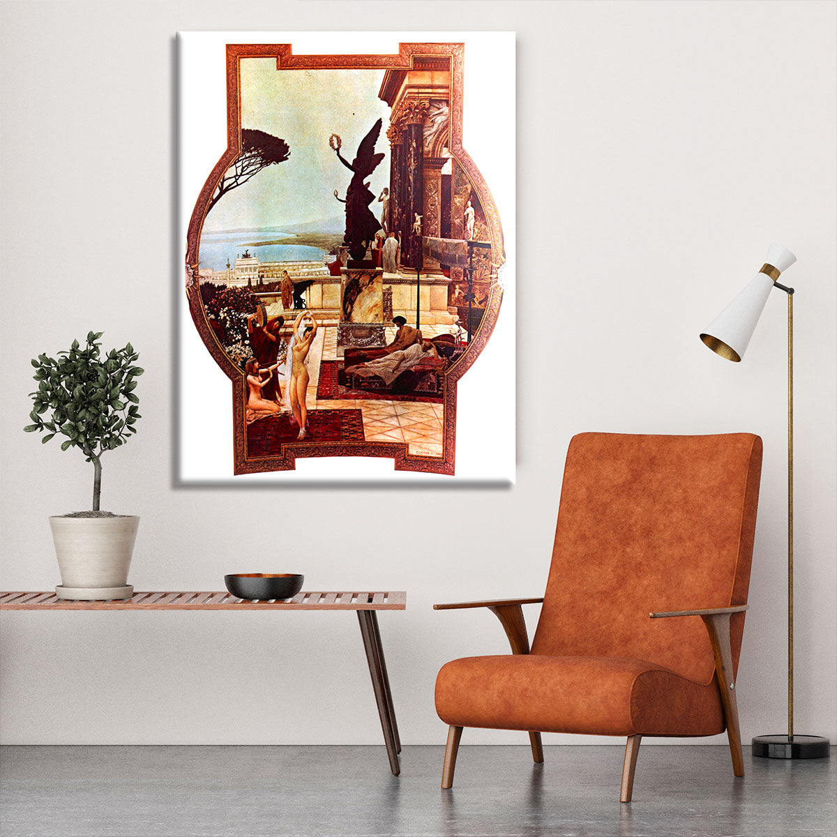The Theatre of Taormina by Klimt Canvas Print or Poster - Canvas Art Rocks - 6