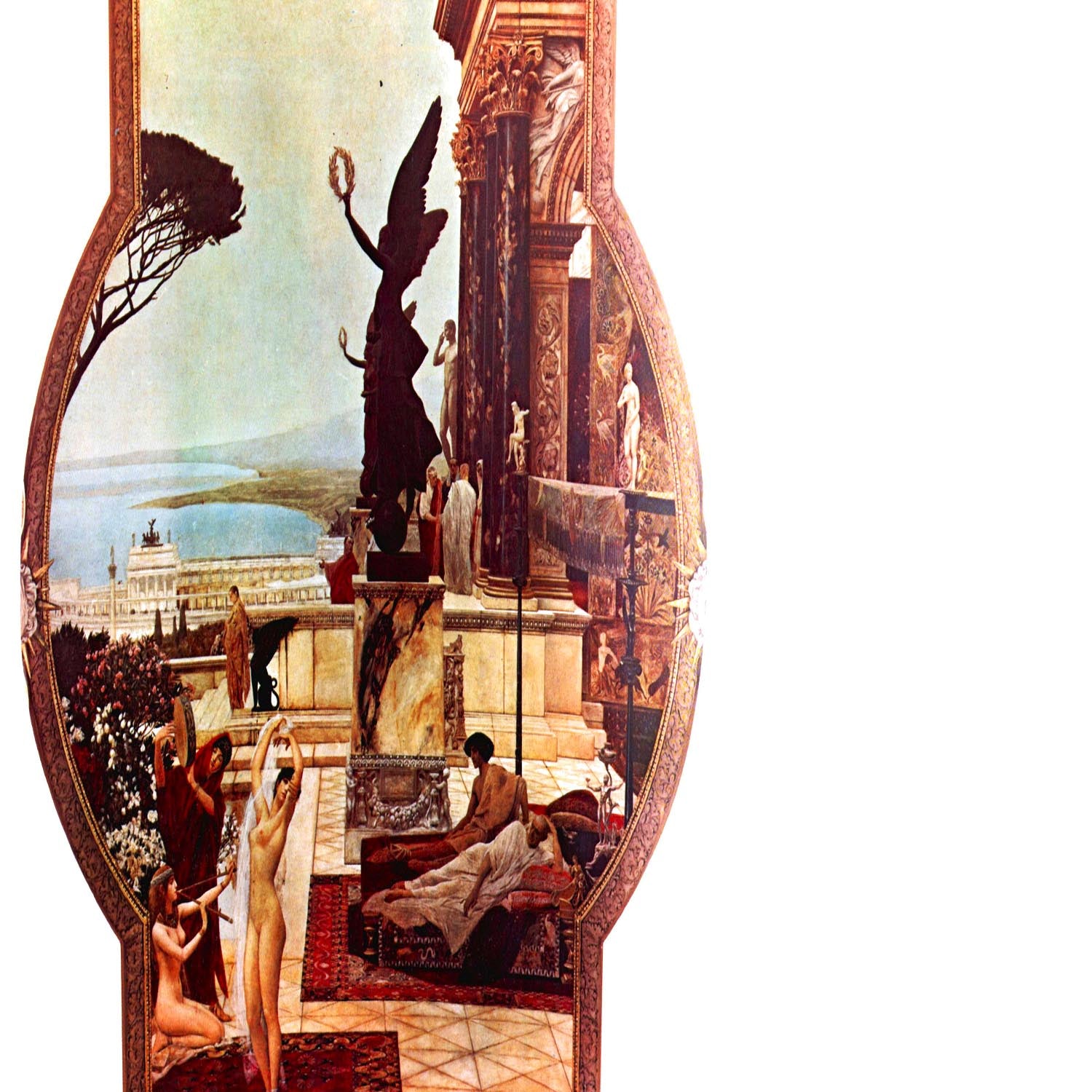 The Theatre of Taormina by Klimt Floating Framed Canvas
