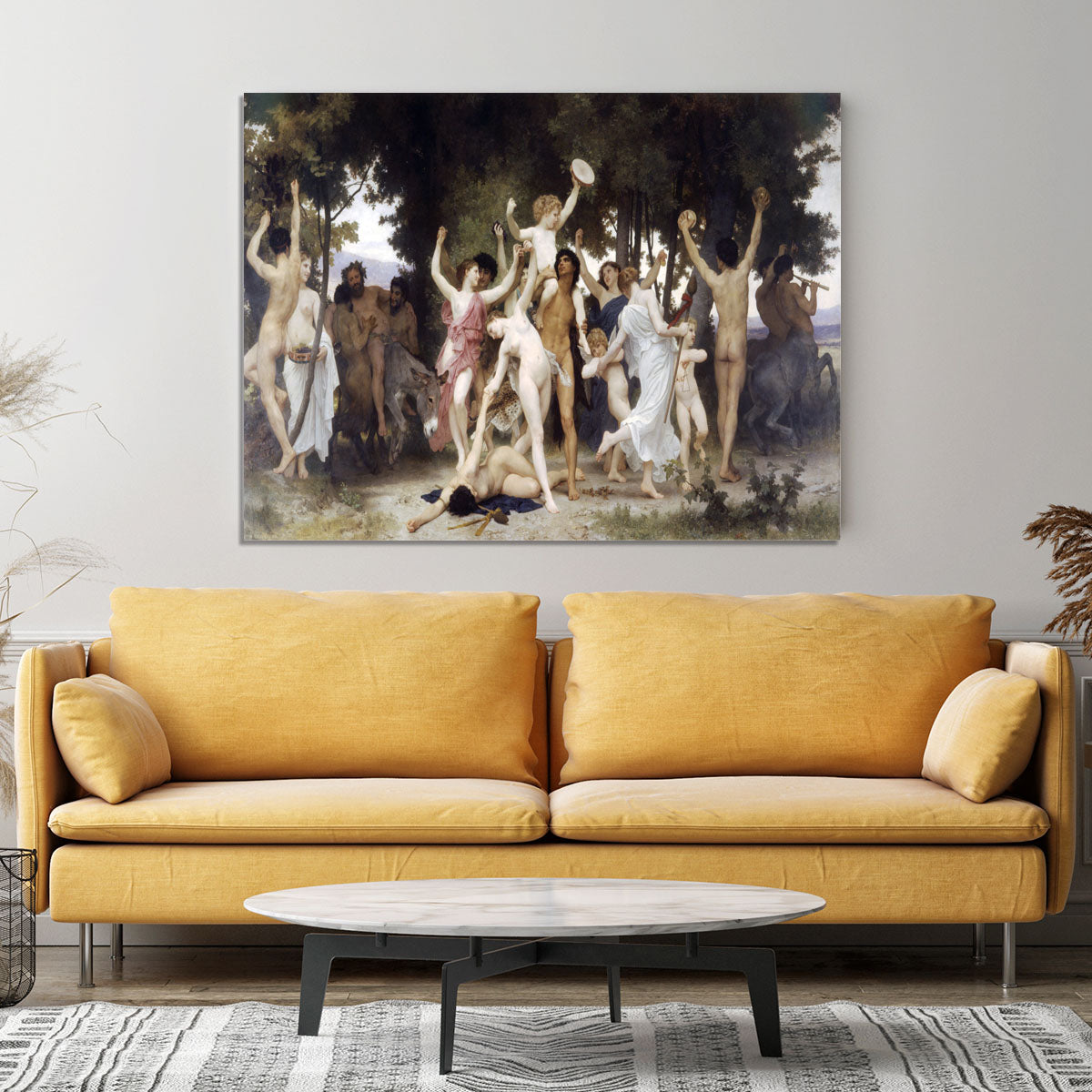The Youth of Bacchus By Bouguereau Canvas Print or Poster - Canvas Art Rocks - 4