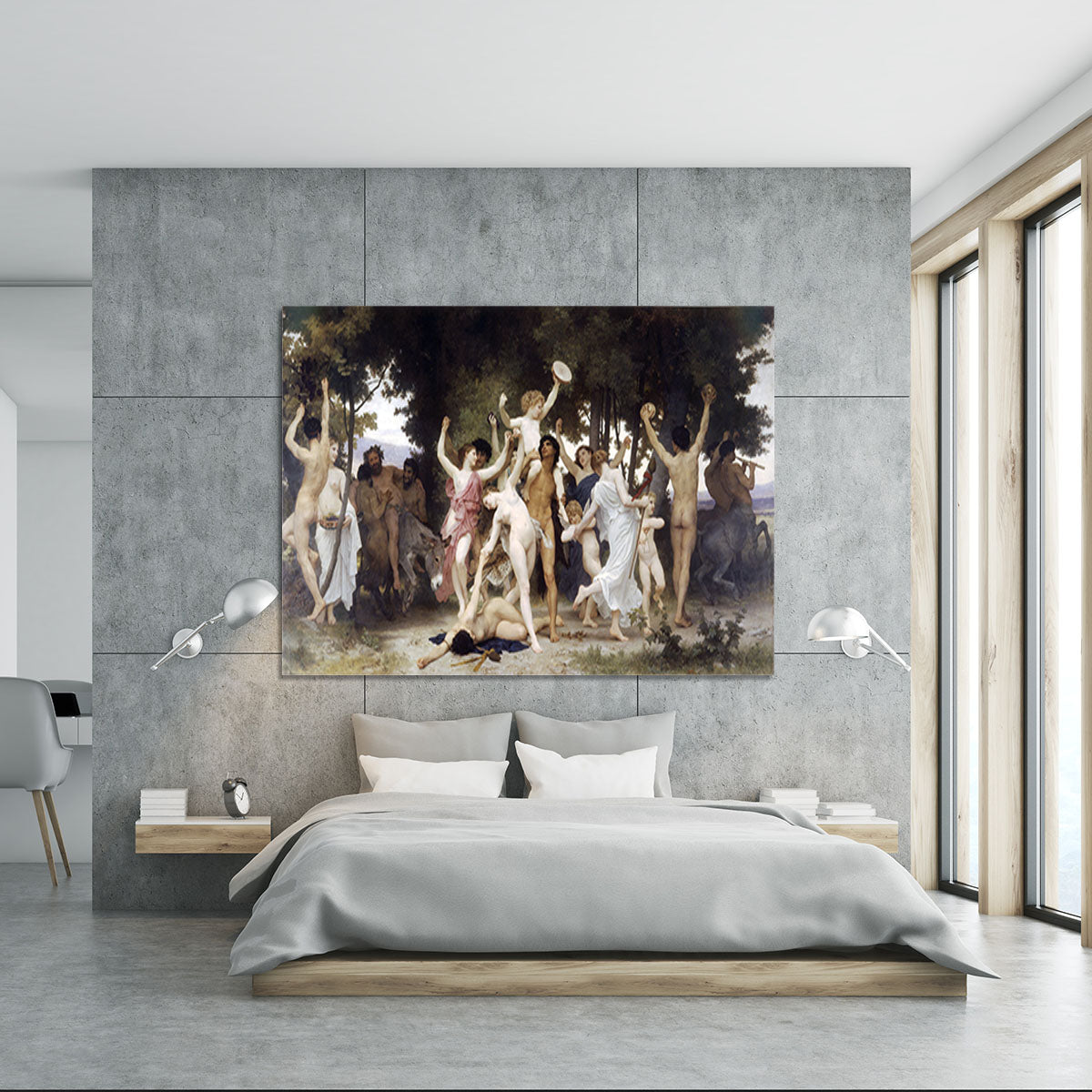 The Youth of Bacchus By Bouguereau Canvas Print or Poster - Canvas Art Rocks - 5