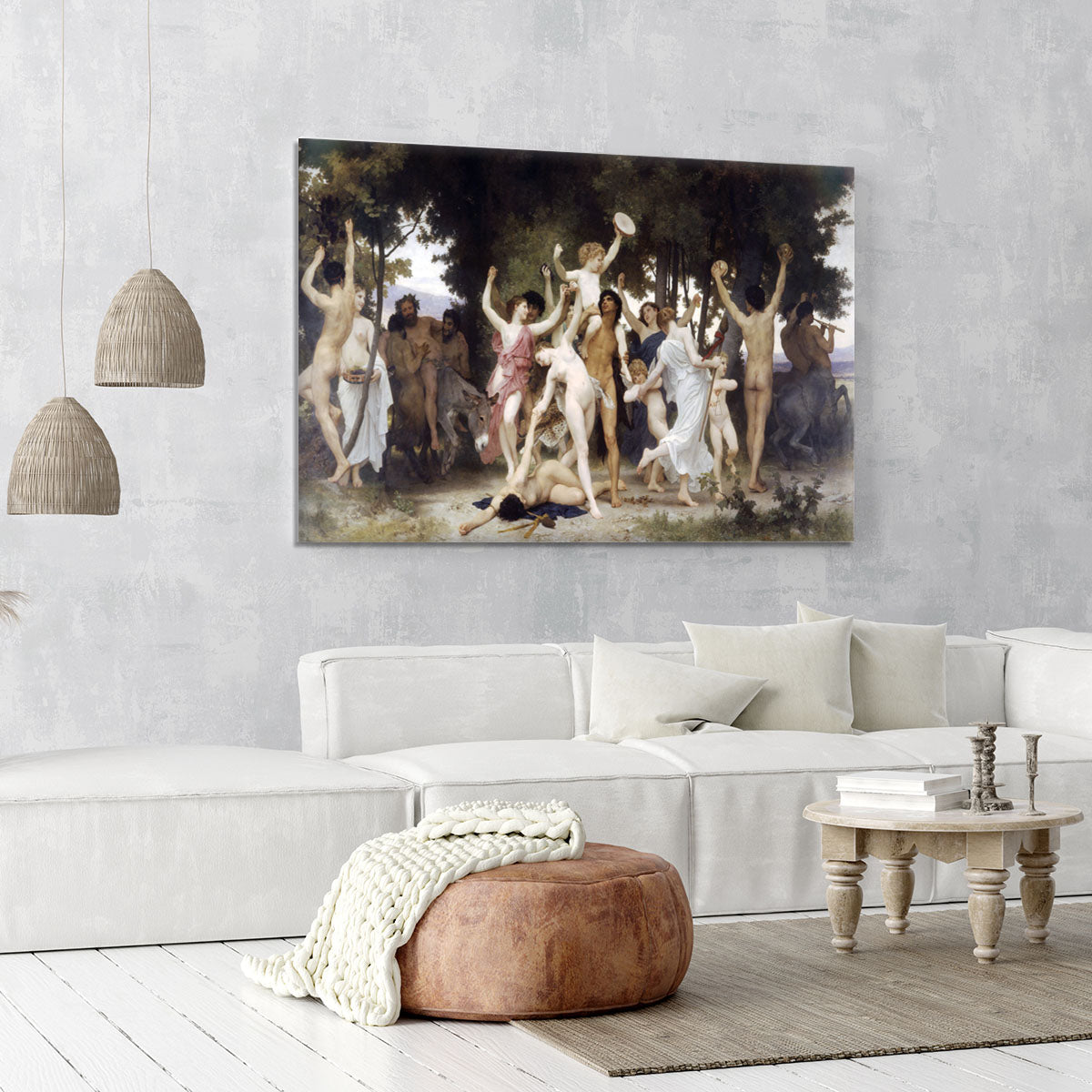 The Youth of Bacchus By Bouguereau Canvas Print or Poster - Canvas Art Rocks - 6
