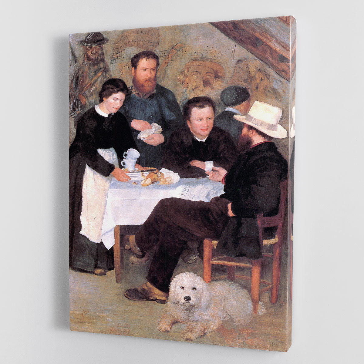 The cabaret of Mm Antony by Renoir Canvas Print or Poster - Canvas Art Rocks - 1