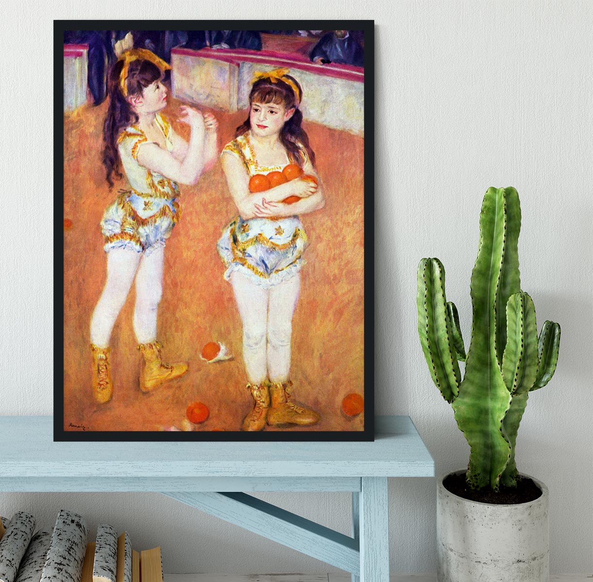 The circus Fernando by Renoir Framed Print - Canvas Art Rocks - 2