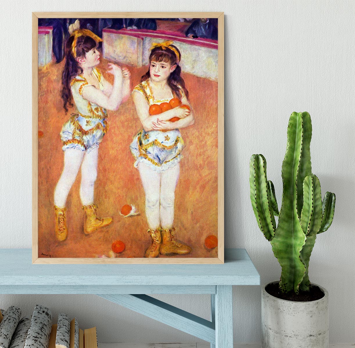 The circus Fernando by Renoir Framed Print - Canvas Art Rocks - 4