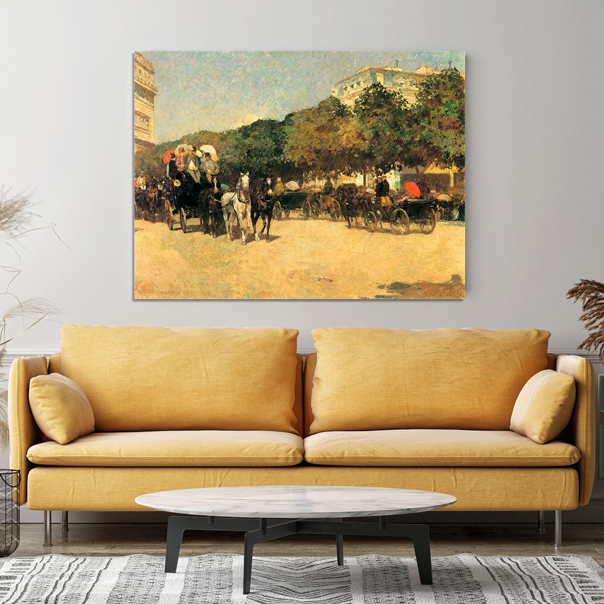 The day of the Grand Prize 2 by Hassam Canvas Print or Poster - Canvas Art Rocks - 4