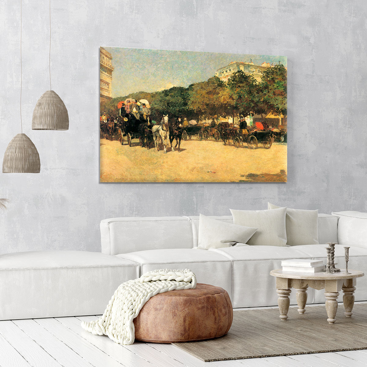 The day of the Grand Prize 2 by Hassam Canvas Print or Poster - Canvas Art Rocks - 6