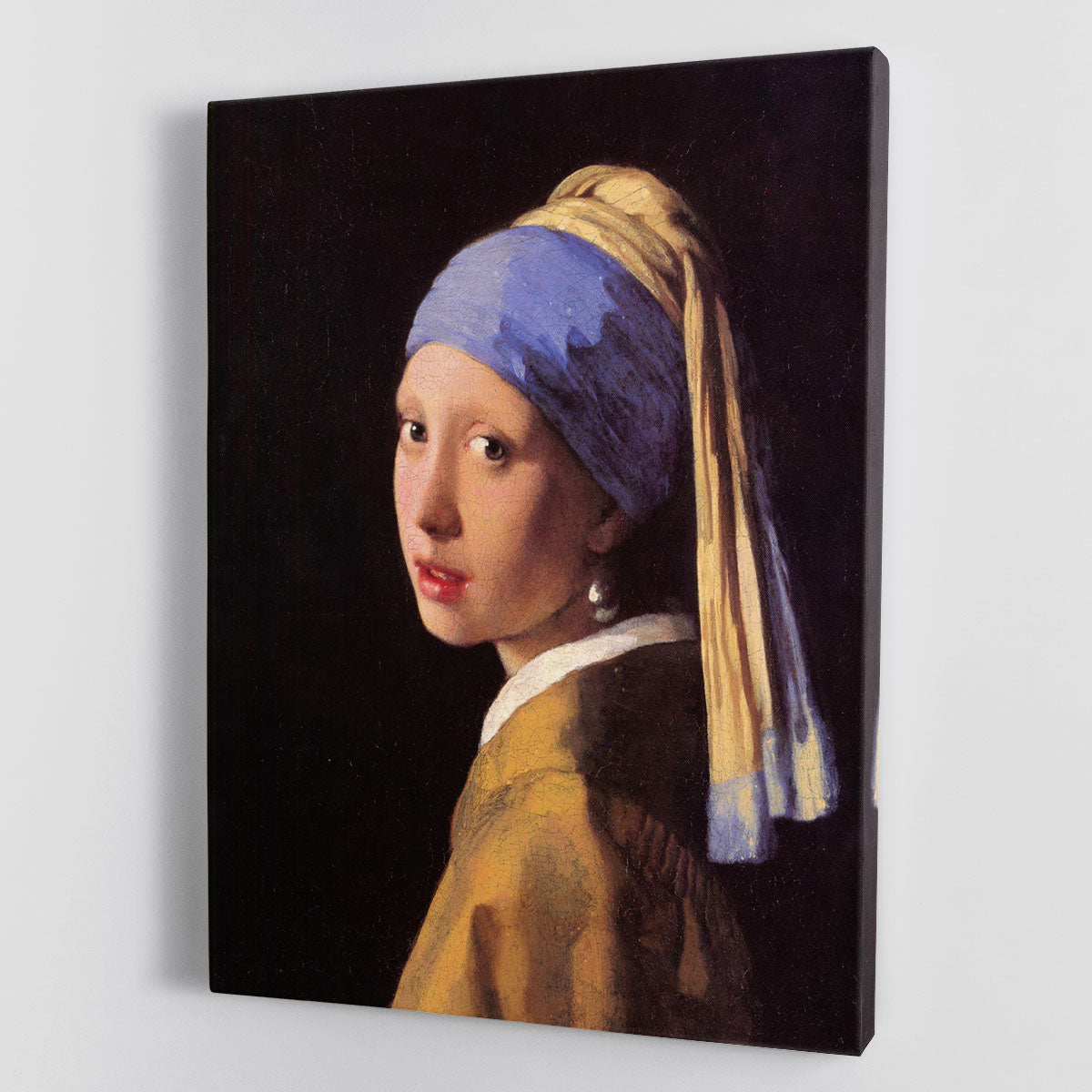 The girl with the pearl earring by Vermeer Canvas Print or Poster - Canvas Art Rocks - 1
