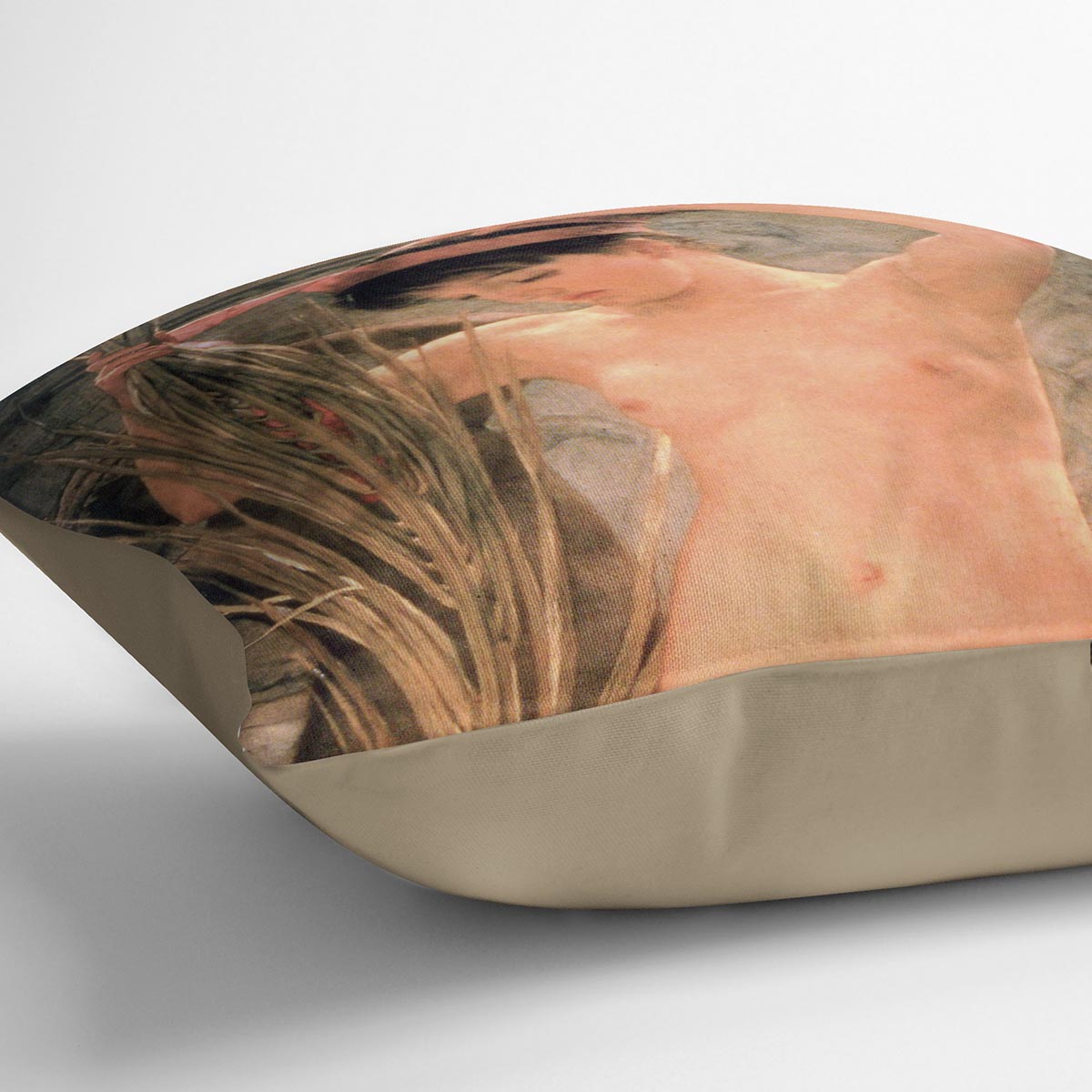 The model of a sculptor Venus Esquilina by Alma Tadema Cushion - Canvas Art Rocks - 2