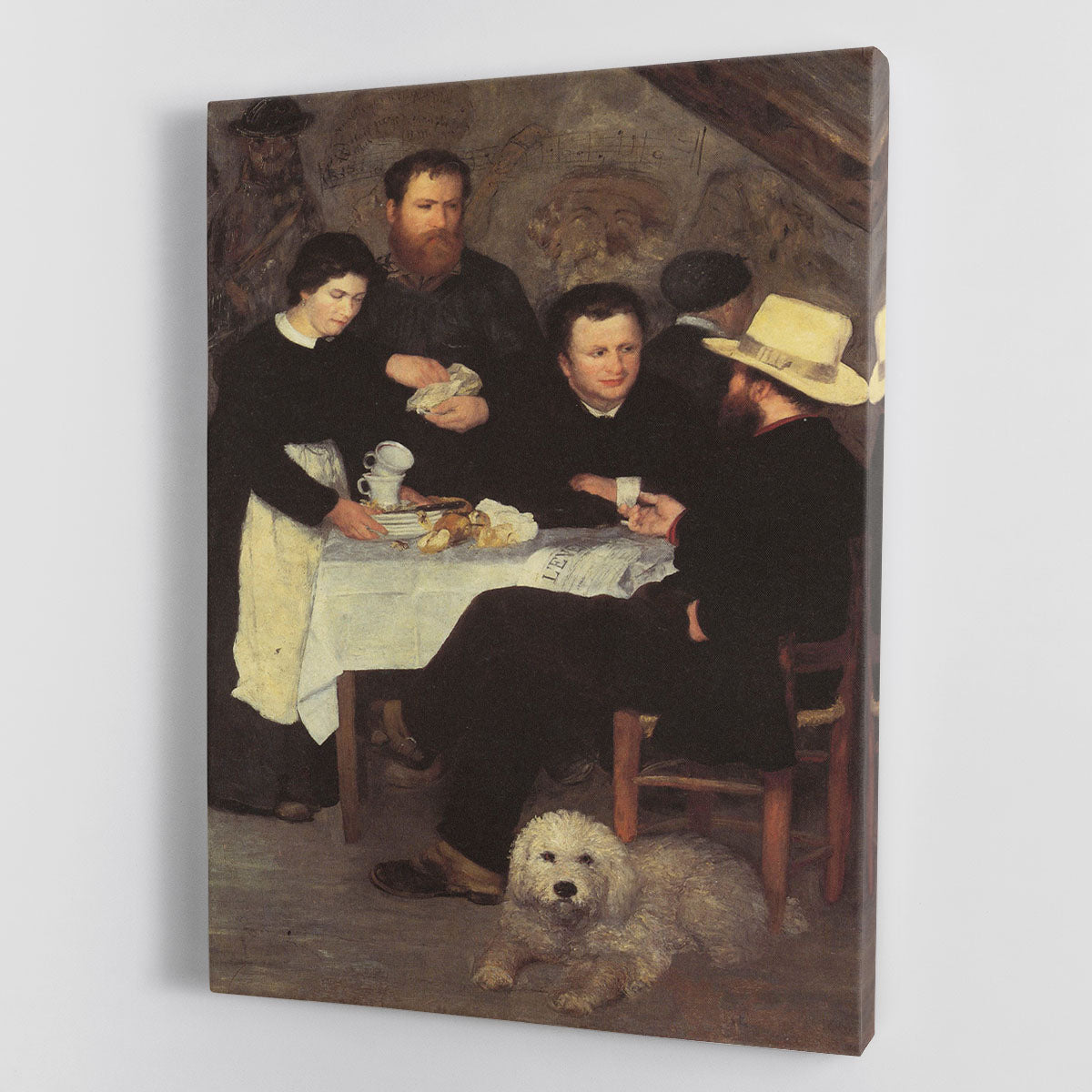 The mother of cabaret Antony by Renoir Canvas Print or Poster - Canvas Art Rocks - 1